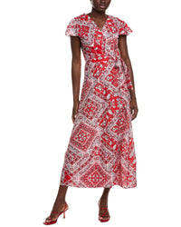 Ipponelli Wrap Midi Dress