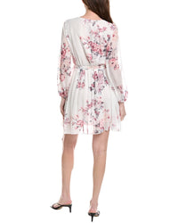 Ipponelli Floral Belted Mini Dress