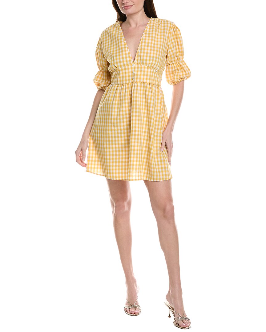 Ipponelli Gingham Print Midi Dress