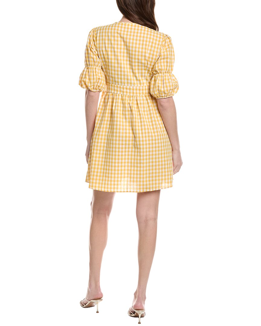 Ipponelli Gingham Print Midi Dress