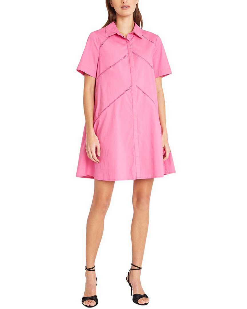 Donna Morgan Shirt Dress Pink