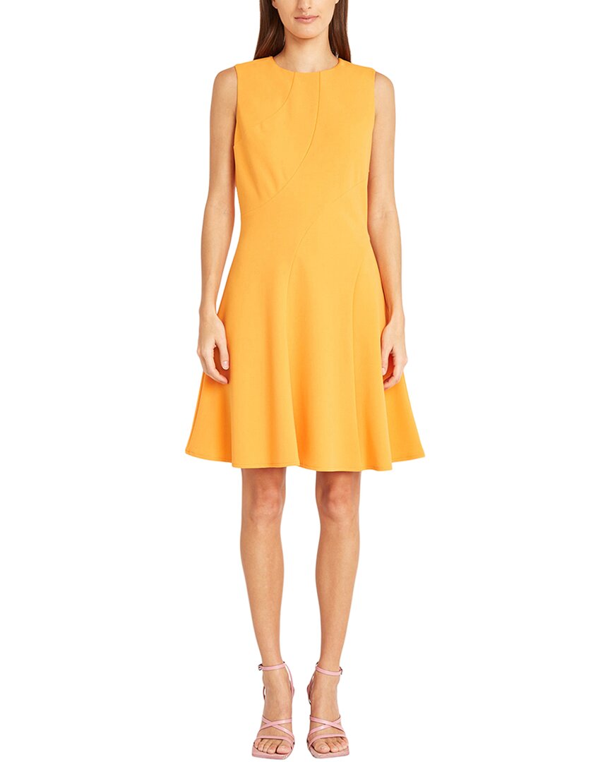 Donna Morgan Mini Dress Orange