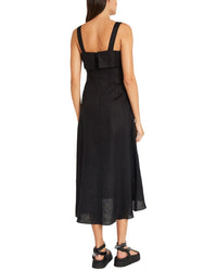 Luxely Linen Midi Dress