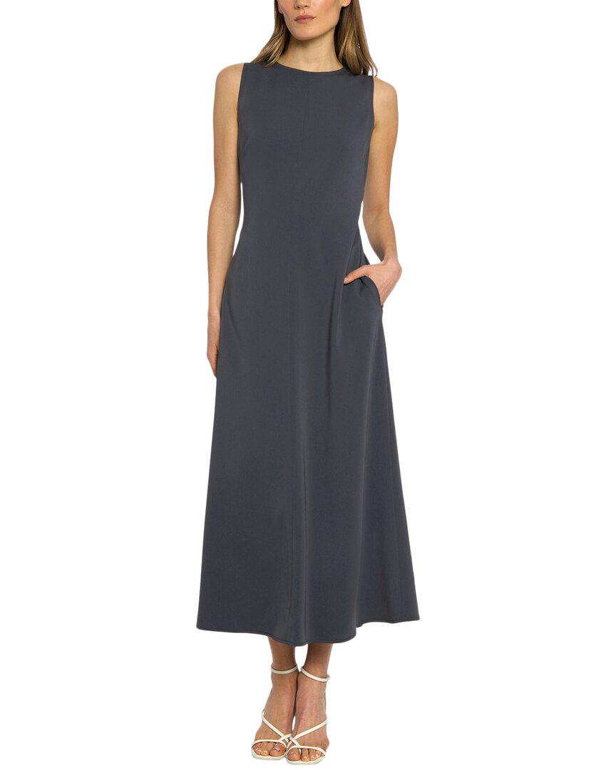 Luxely Midi Dress 12 Grey Multi