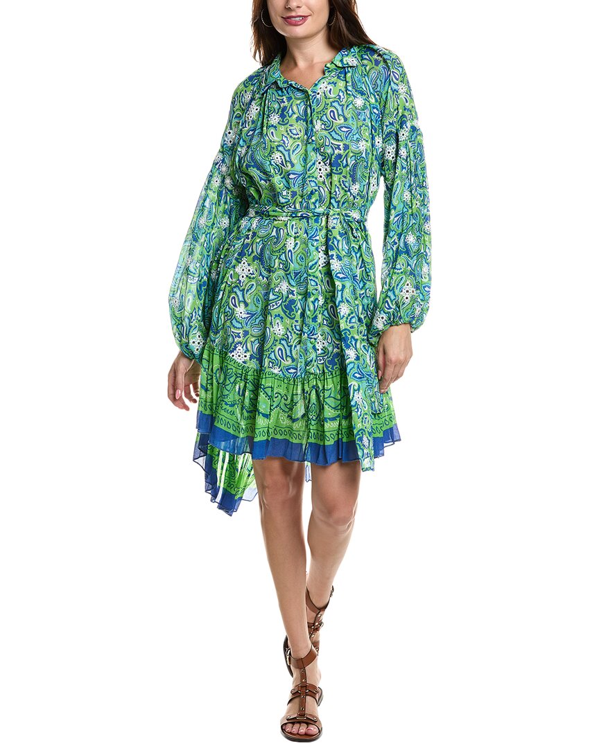 Miss June High-Low Shirtdress