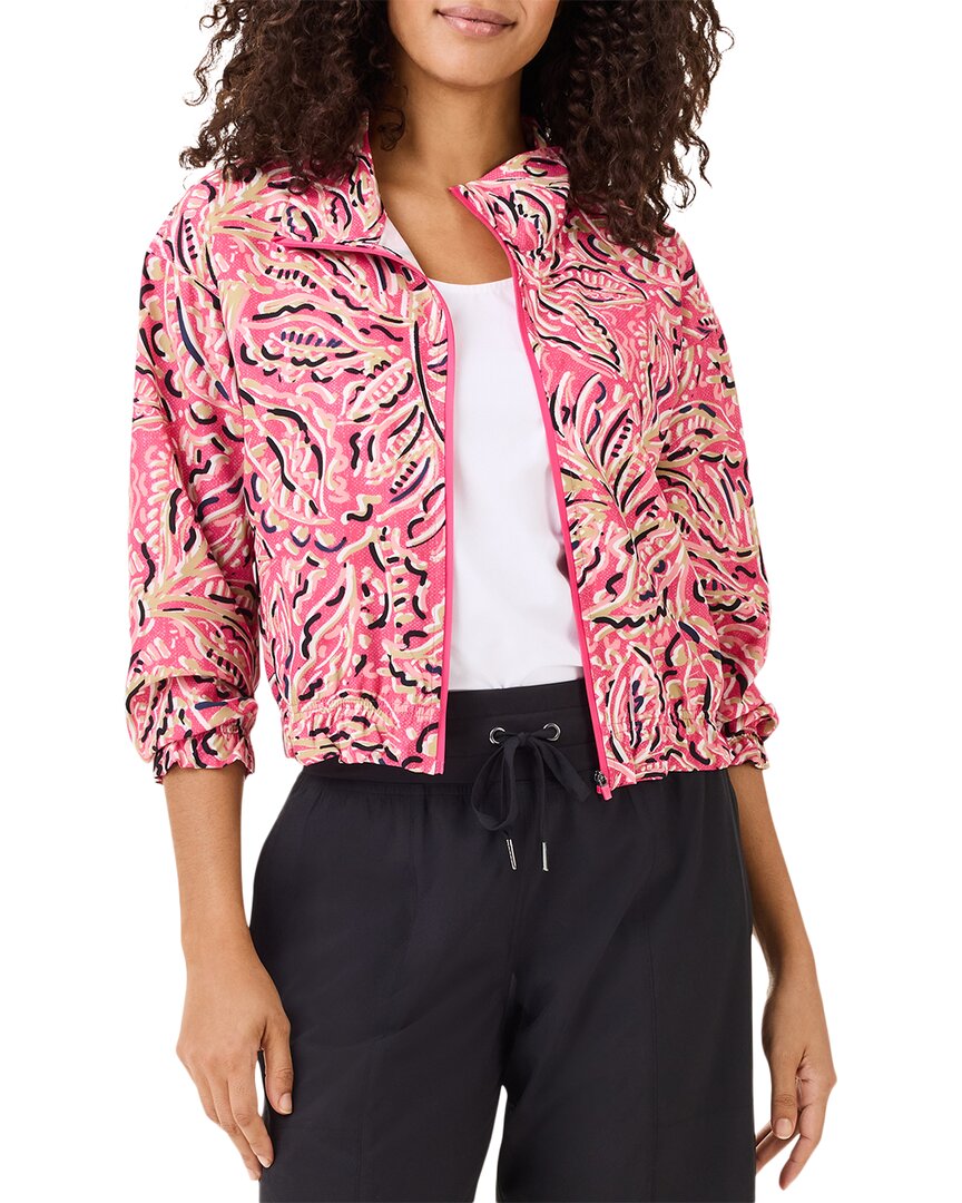Nic+Zoe Tech Stretch Shadow Floral Jacket