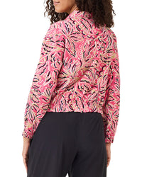 Nic+Zoe Tech Stretch Shadow Floral Jacket