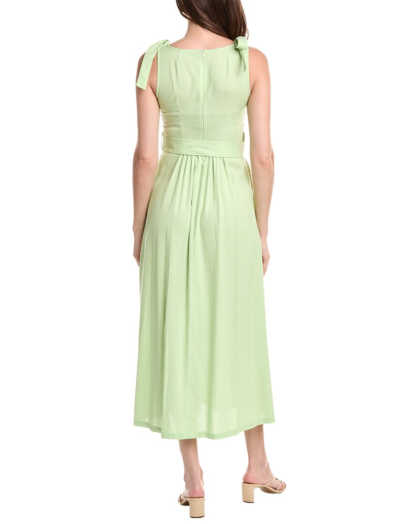 bgl midi dress Bgl Linen-Blend Midi Dress