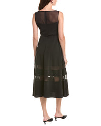 Maison Tara Maison Tara Scuba Crepe Maxi Dress