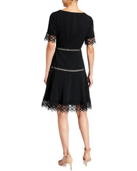 Shani A-Line Crepe Dress