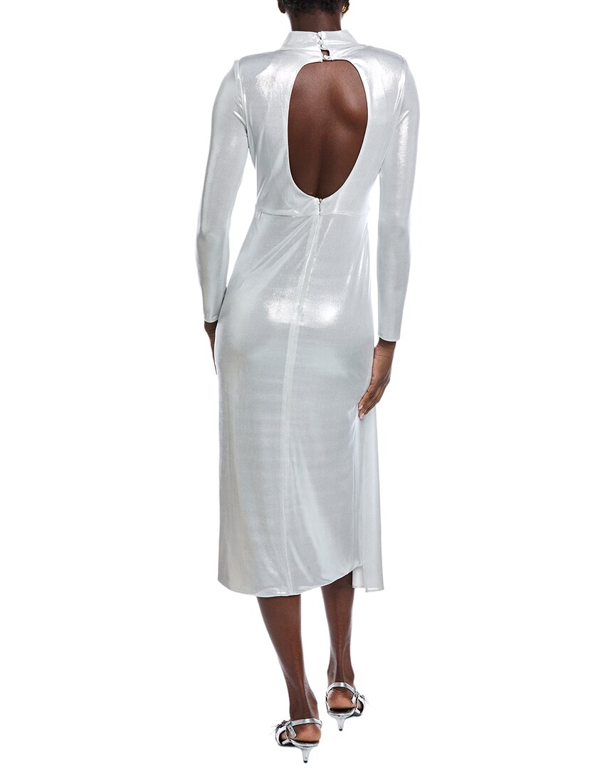 Carla Ruiz Gathered Front Midi Dress