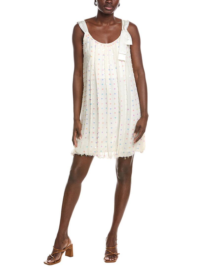 Issue New York Silk Short Novelty Dress