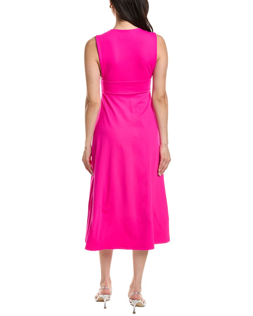 Susana Monaco Low Neck Tank Flared Midi Dress