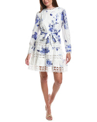 Layered With Love Layered With Love Eyelet Tiered Mini Dress