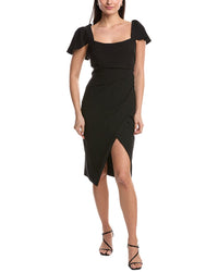 Black Halo Meredith Sheath Dress Black