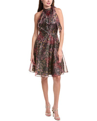 Black Halo Audrey Mini Dress Black