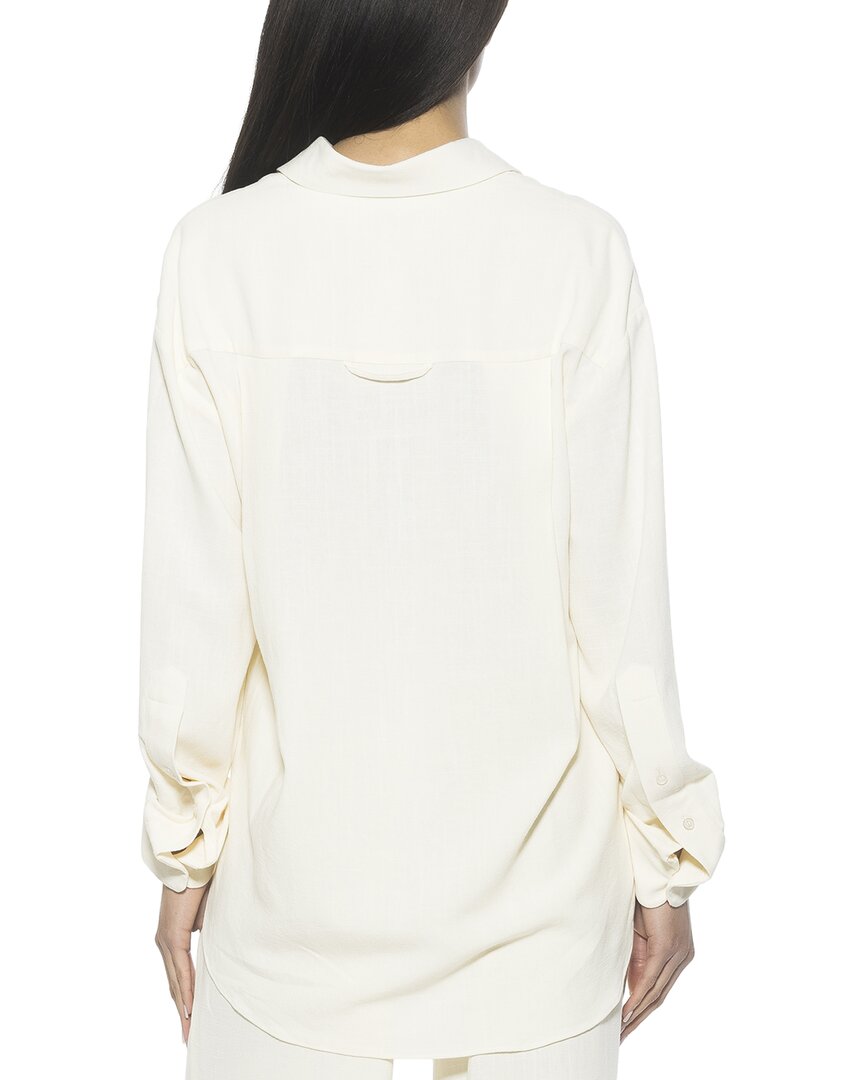 Alexia Admor Alexia Admor Amber Linen-Blend Shirt