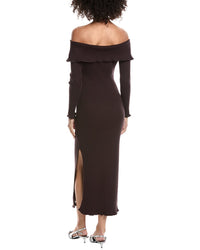 Amur Meadow Lettuce Edge Midi Dress