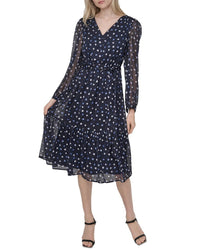 Dkny Fit & Flare Dress