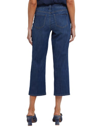 Nydj Petite Piper Rio Rapids Crop Jean