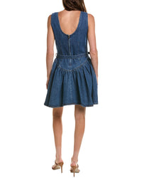 Avec Les Filles Avec Les Filles Flounce Dress