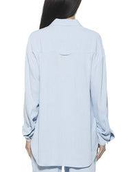 Alexia Admor Alexia Admor Amber Linen-Blend Shirt
