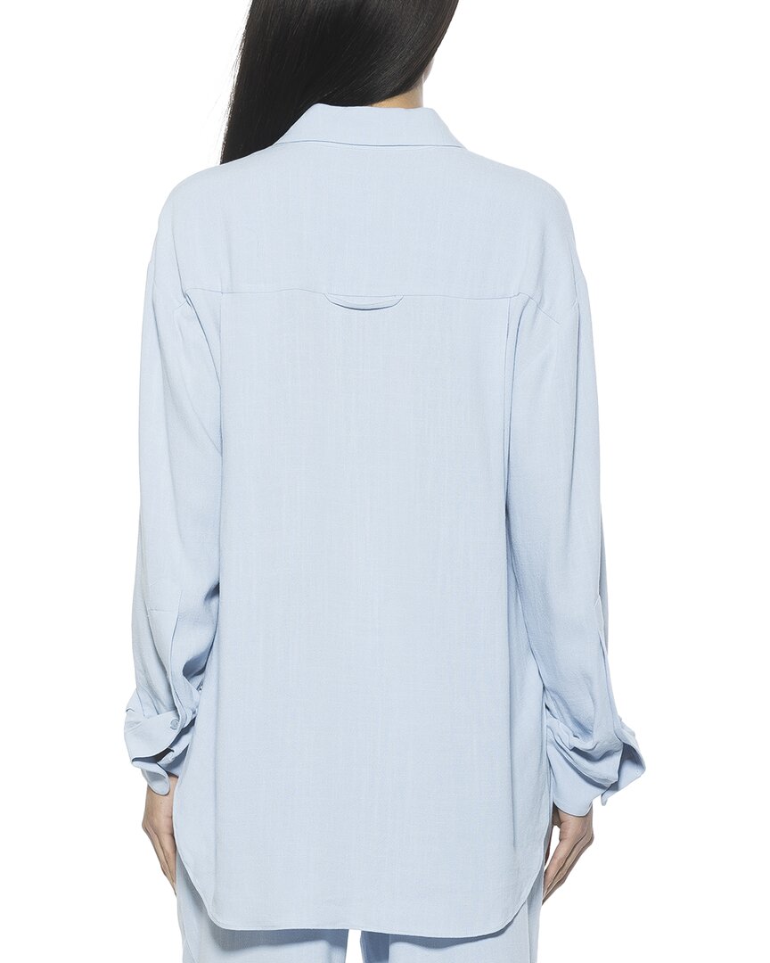 Alexia Admor Alexia Admor Amber Linen-Blend Shirt