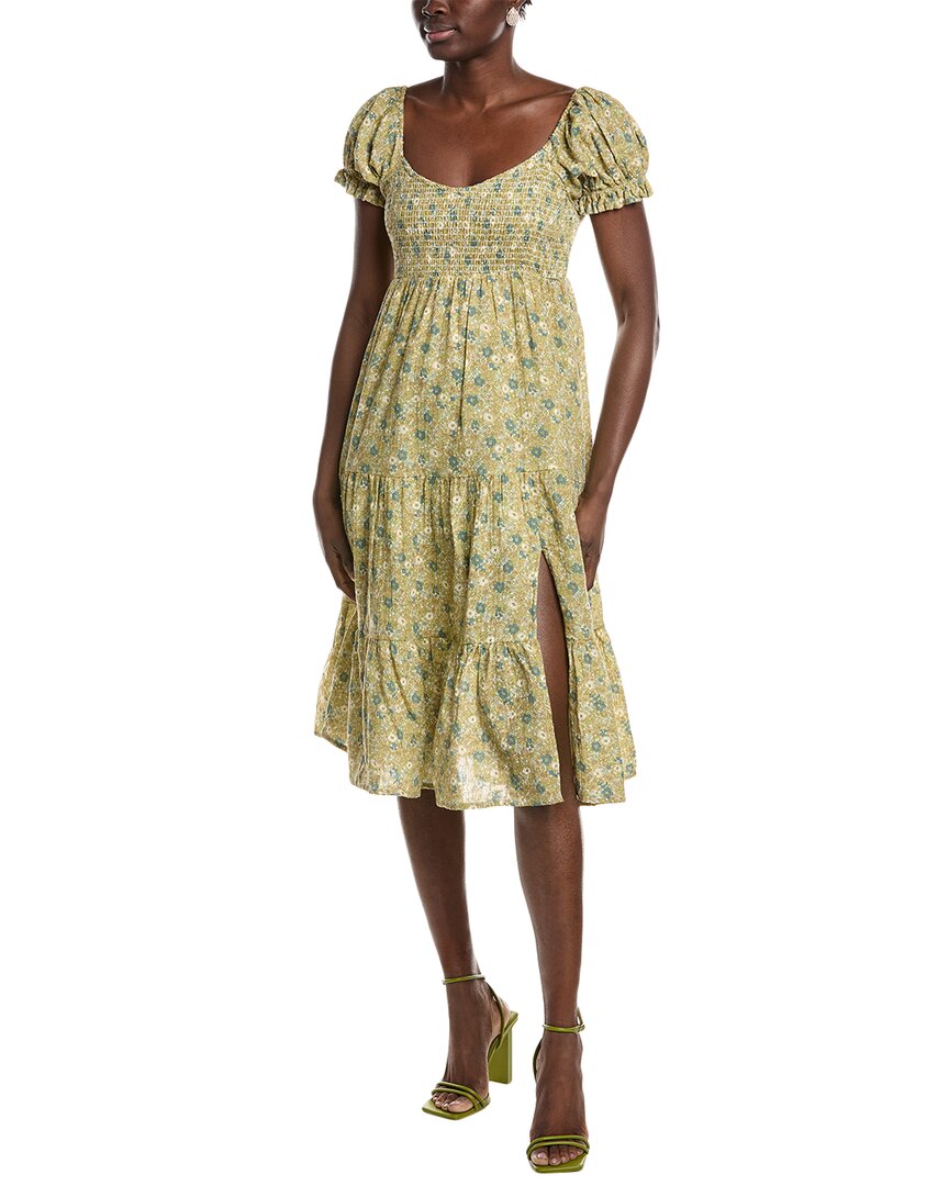 O.P.T Lanna Midi Dress Blue