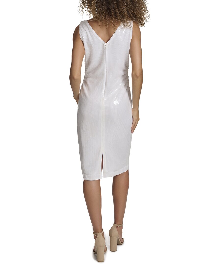 Kensie Sequin Mesh Mini Dress