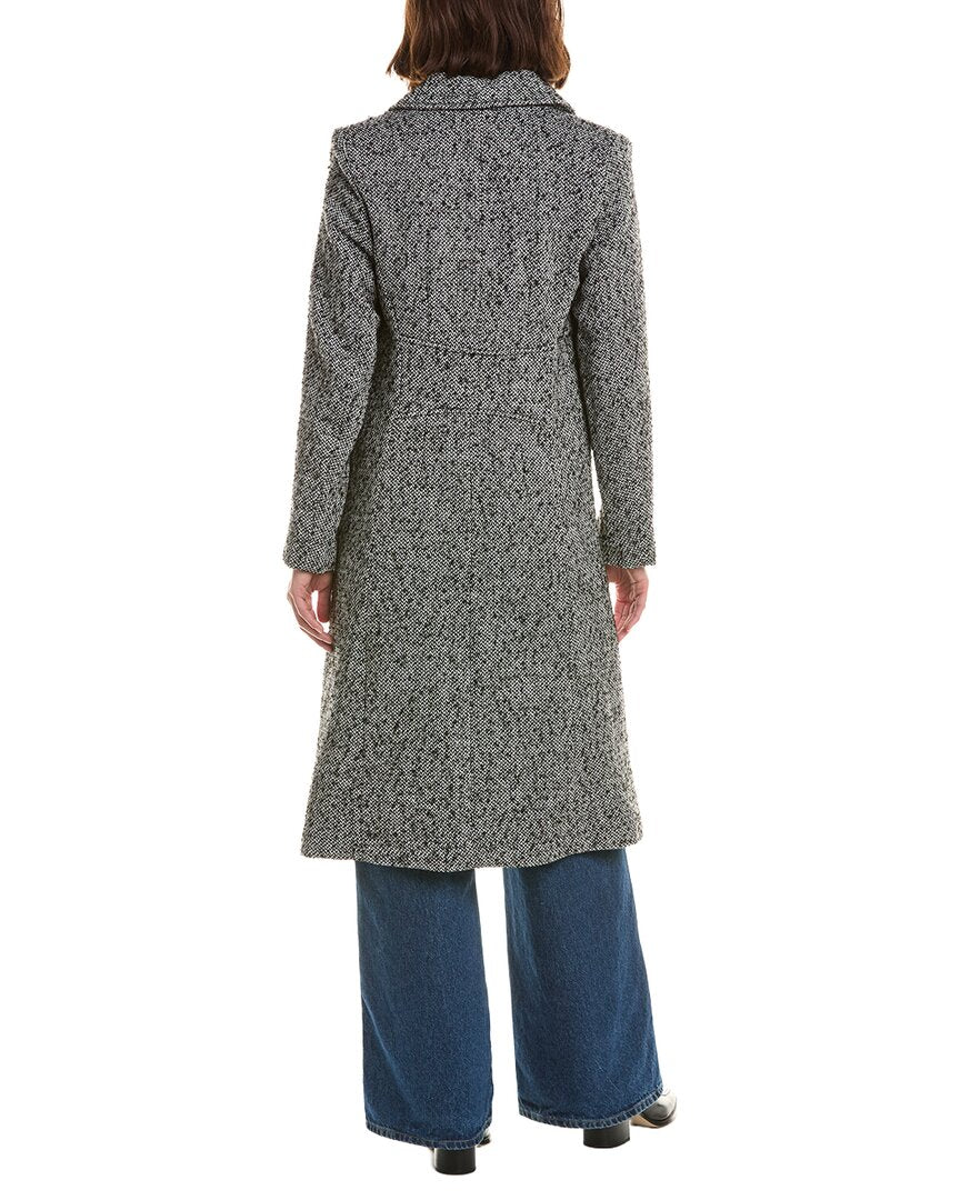 Cece Ladylike Wool-Blend Coat