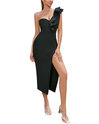 Amanda Royal Midi Dress