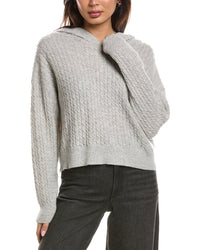 THE CASHMERE PROJECT The Cashmere Project Baby Cable Cashmere Hoodie
