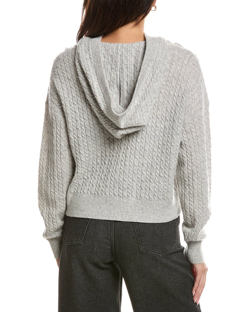 THE CASHMERE PROJECT The Cashmere Project Baby Cable Cashmere Hoodie