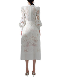 Silvia Rufino Midi Dress