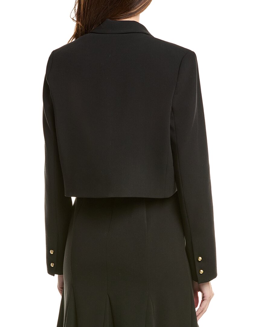 Black Halo Hugo Crop Blazer