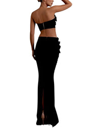 AMINA GLAM Amina Glam 2Pc Top & Short Set
