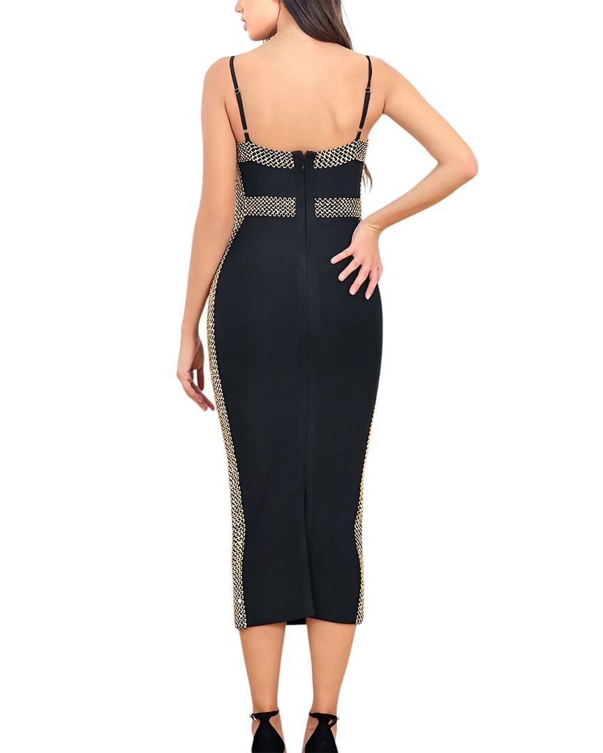 Amina Glam Midi Dress