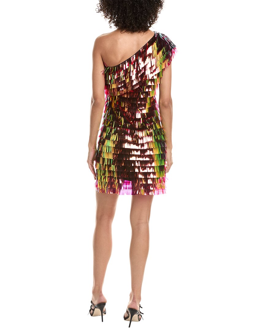 sequin fringed mini dress New York Nights Fringe Black Hidden zipper/clasp at back retrofte Women's Heather Sequin Star