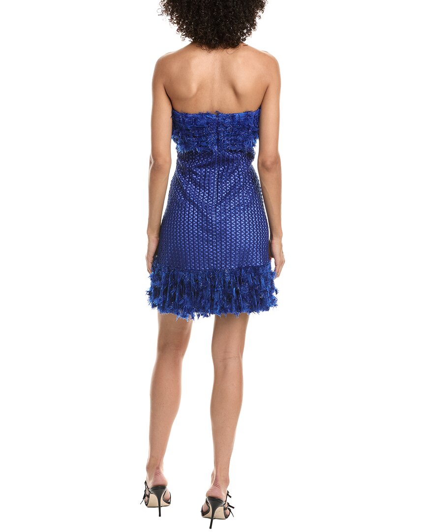 Tadashi Shoji Carmen Lace Fringe Mini Dress – Bluefly