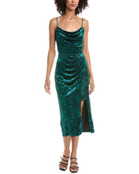 Tadashi Shoji Tadashi Shoji Juneau Spaghetti Strap Lace Midi Dress