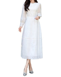 BURRYCO Burryco Long Sleeve Midi Dress