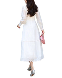 BURRYCO Burryco Long Sleeve Midi Dress