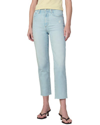 Joe's Jeans The Margot Slim Ankle W Raw Hem Elevate Destruct Jean
