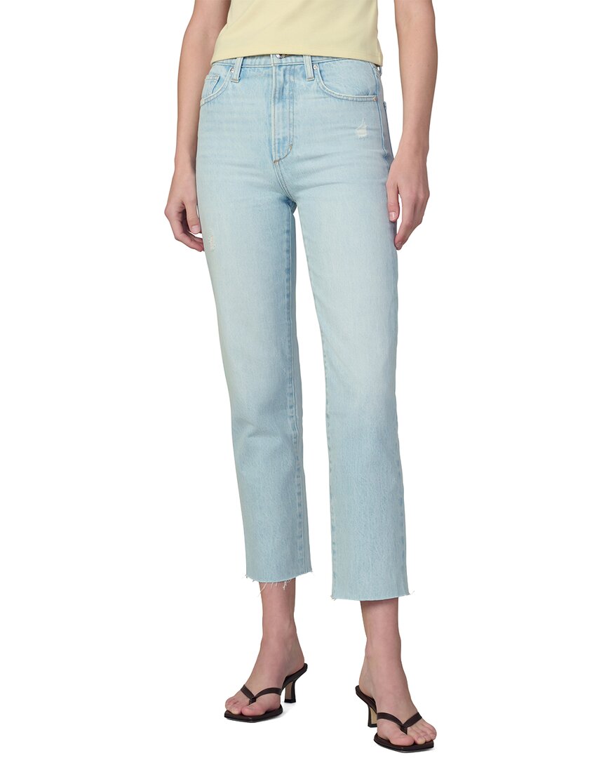 Joe's Jeans The Margot Slim Ankle W Raw Hem Elevate Destruct Jean