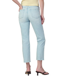 Joe's Jeans The Margot Slim Ankle W Raw Hem Elevate Destruct Jean