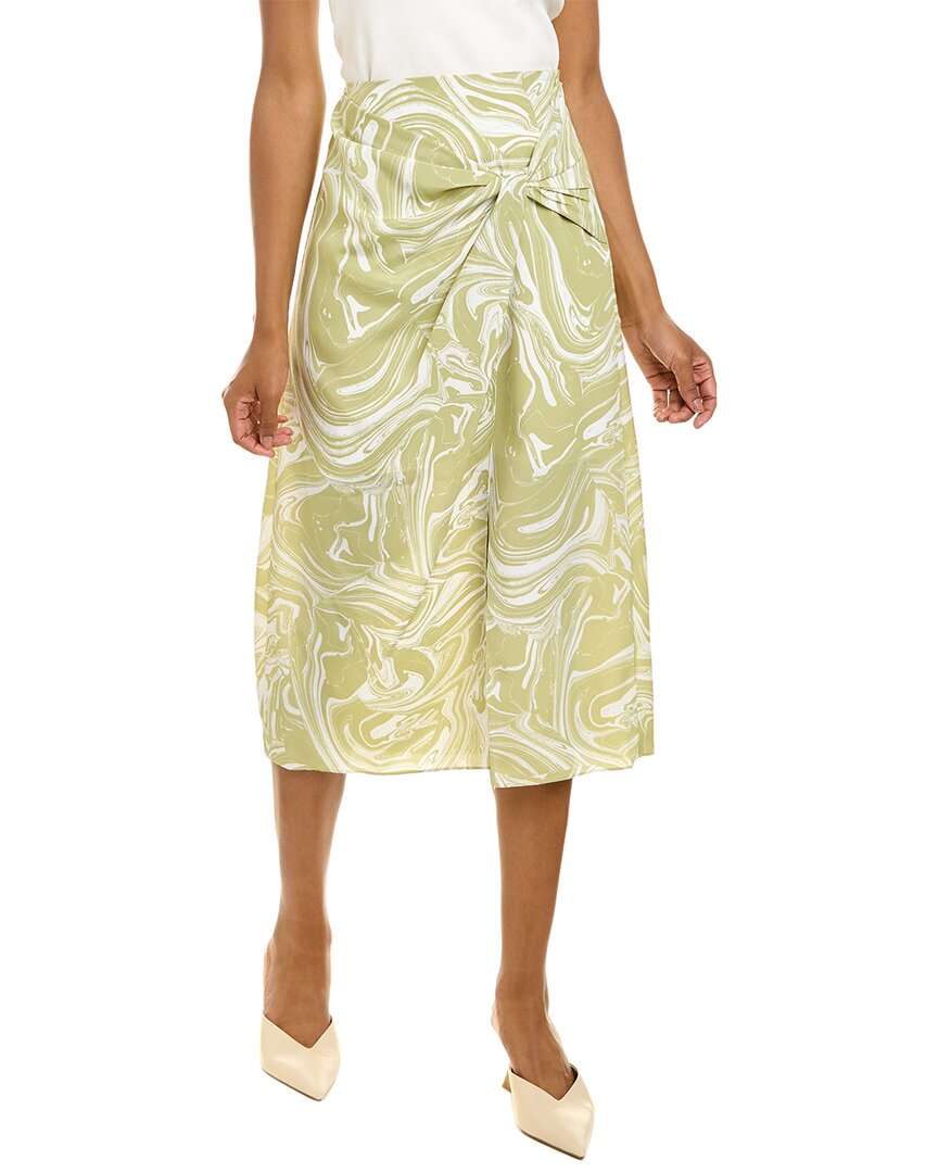 Simkhai Izabella Midi Skirt Green Regular 0 (XS)