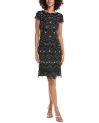 Adrianna Papell Adrianna Papell Sheath Midi Dress