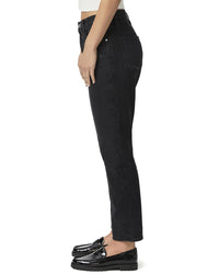 Paige Billy Dark Dawn Distressed Crop Jean