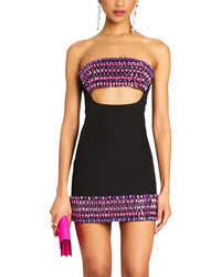 AMINA GLAM Amina Glam Mini Dress