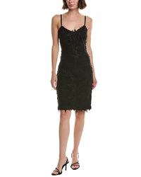 Issue New York Floral Embroidered Midi Dress